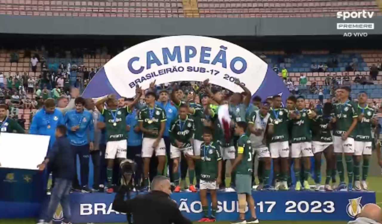 Palmeiras vence o Real Madrid e é campeão mundial sub-17 na