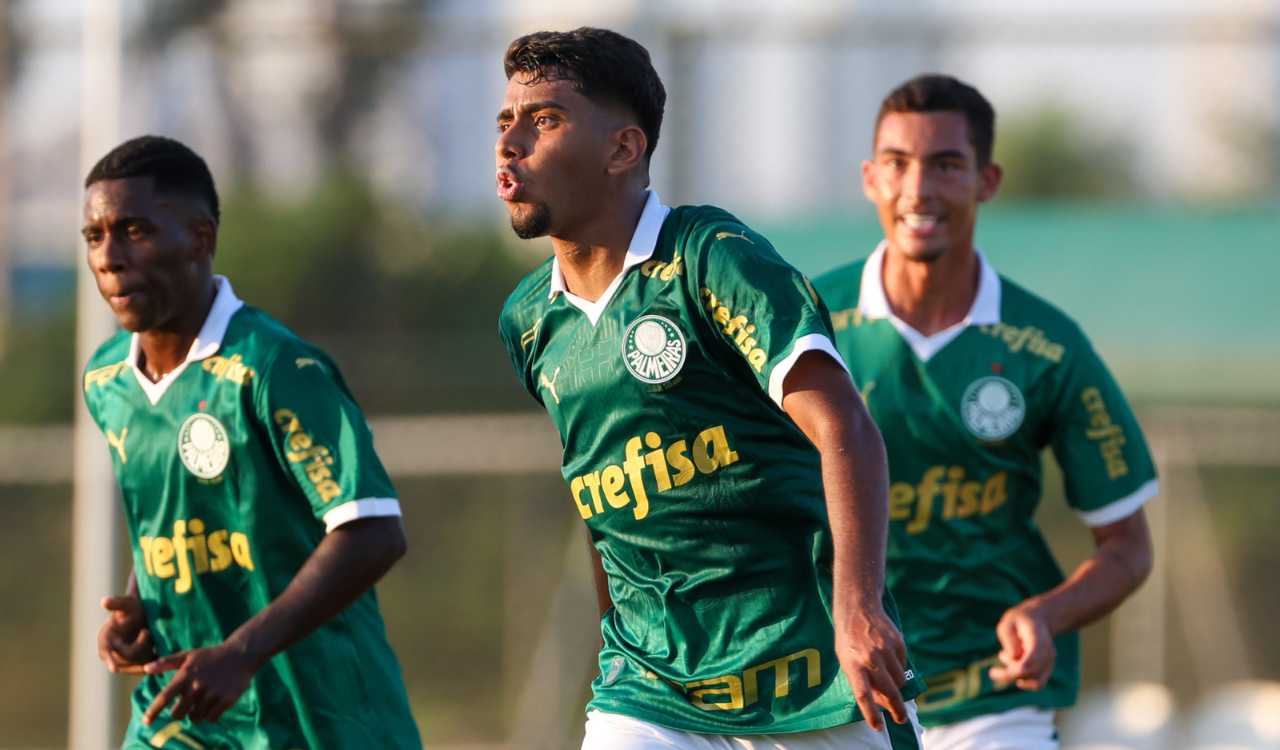 Davi marcou no fim do segundo tempo o gol da vitória do Verdão (Foto: Fabio Menotti/Palmeiras/by Canon)