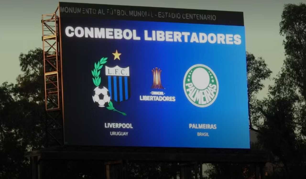 Placar no Estádio Centenário (Foto: Reprodução/ge)