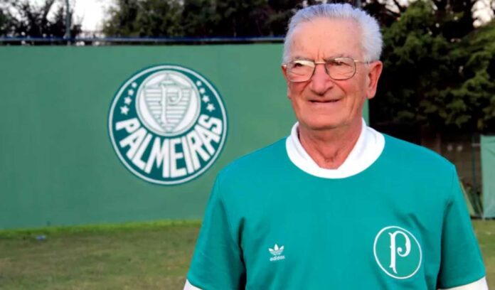 Dudu, ex-volante do Palmeiras, falecido aos 84 anos em 28 de junho de 2024 (Foto: Reprodução/Palmeiras)
