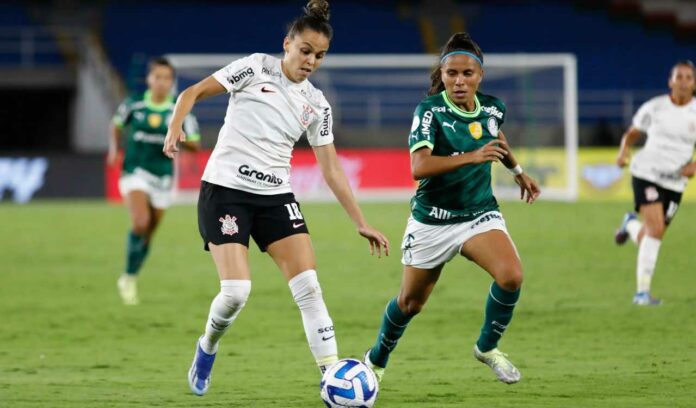 Palmeiras Feminino enfrenta o Corinthians neste domingo (9), pela 12ª rodada do Brasileirão Feminino 2024 (Foto: Reprodução/Conmebol)