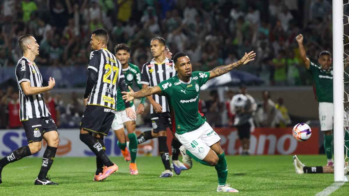 Palmeiras 1 x 0 Santos: Veja gol e melhores momentos