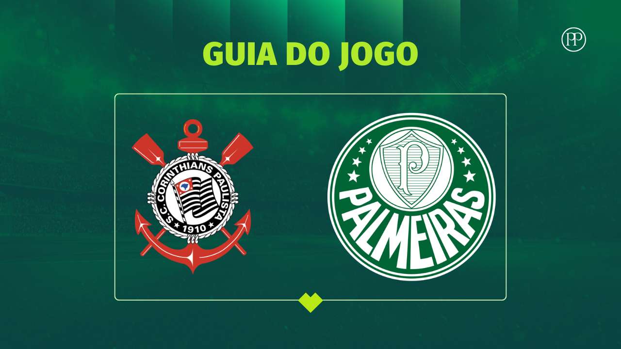Corinthians x Palmeiras ao vivo: transmissão, horário e escalações do Dérbi